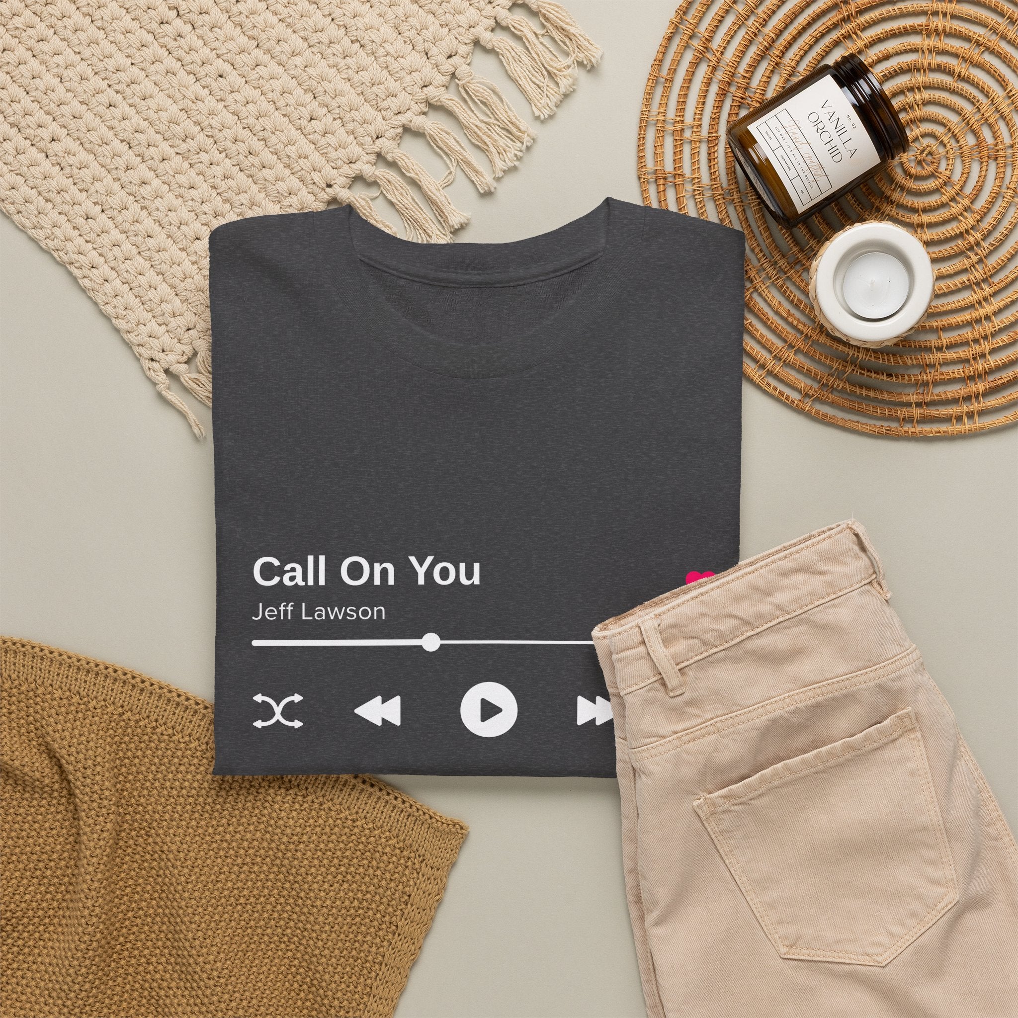 "Call On You" Music Player T-Shirt