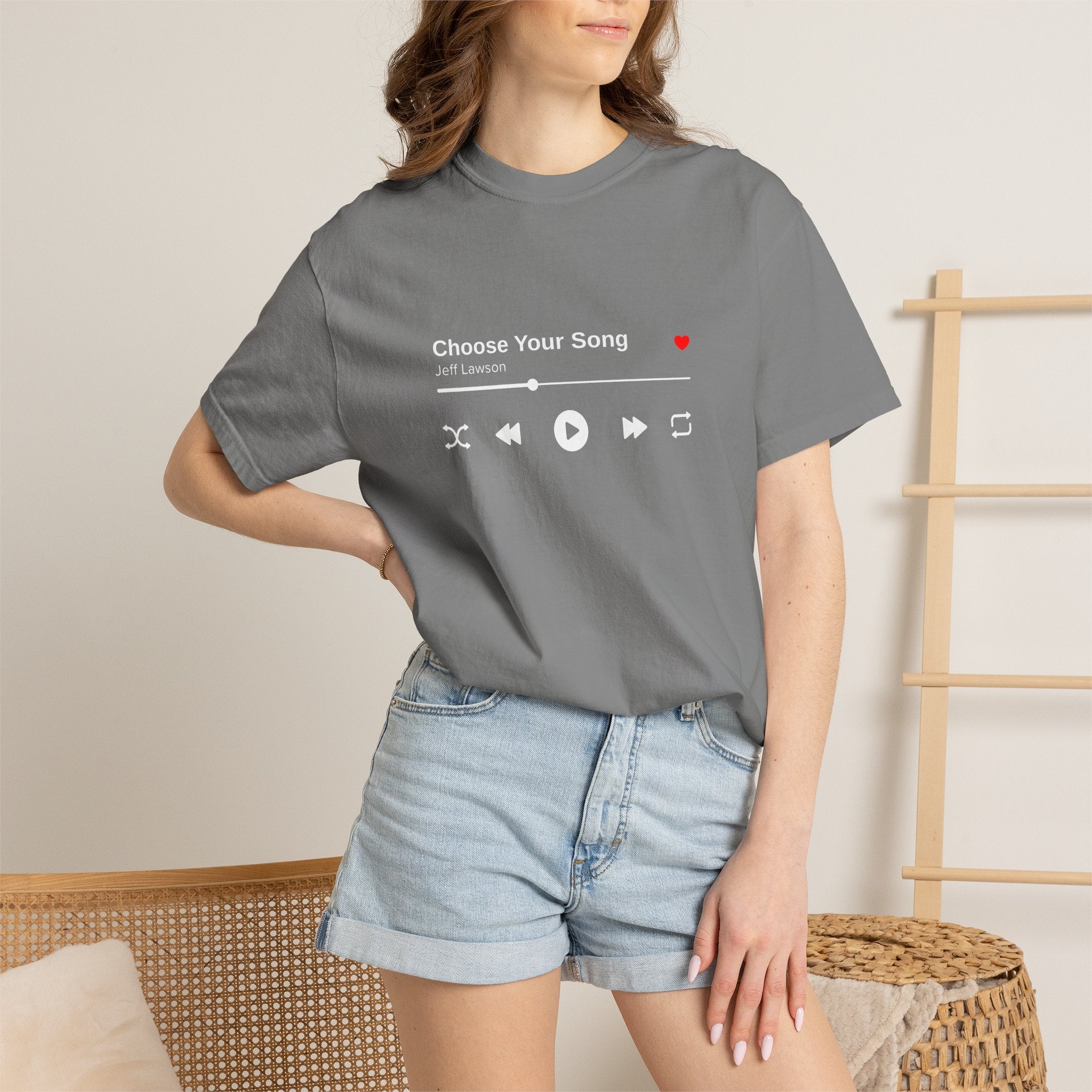 Choose Your Own Song Personalizable T-Shirt