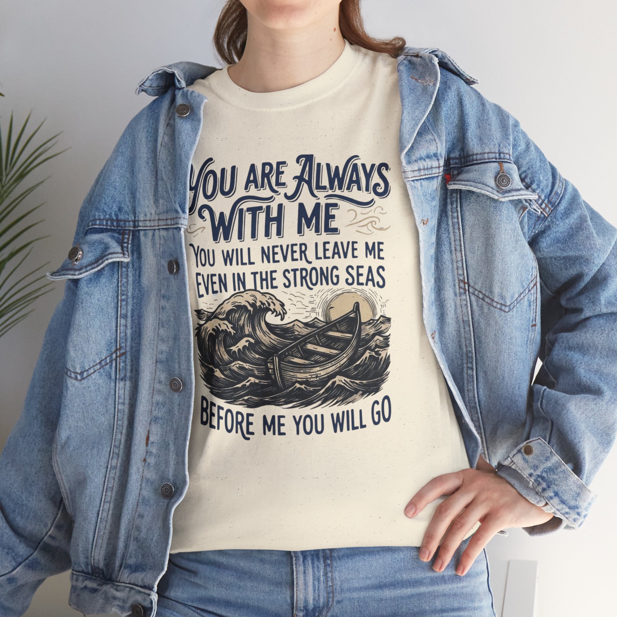 SUDDENLY Lyric T-Shirt - Natural