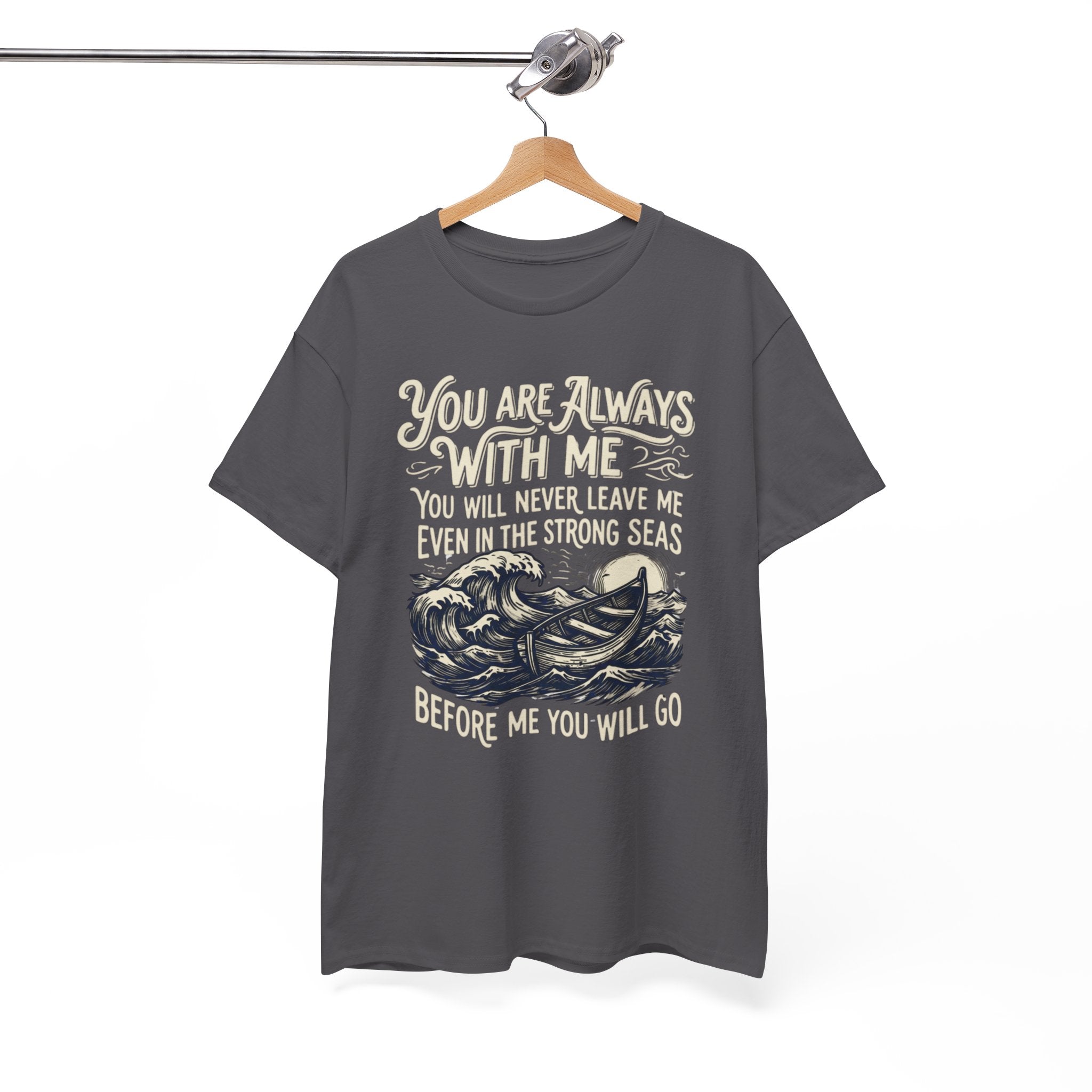 SUDDENLY Lyric T-Shirt - Charcoal