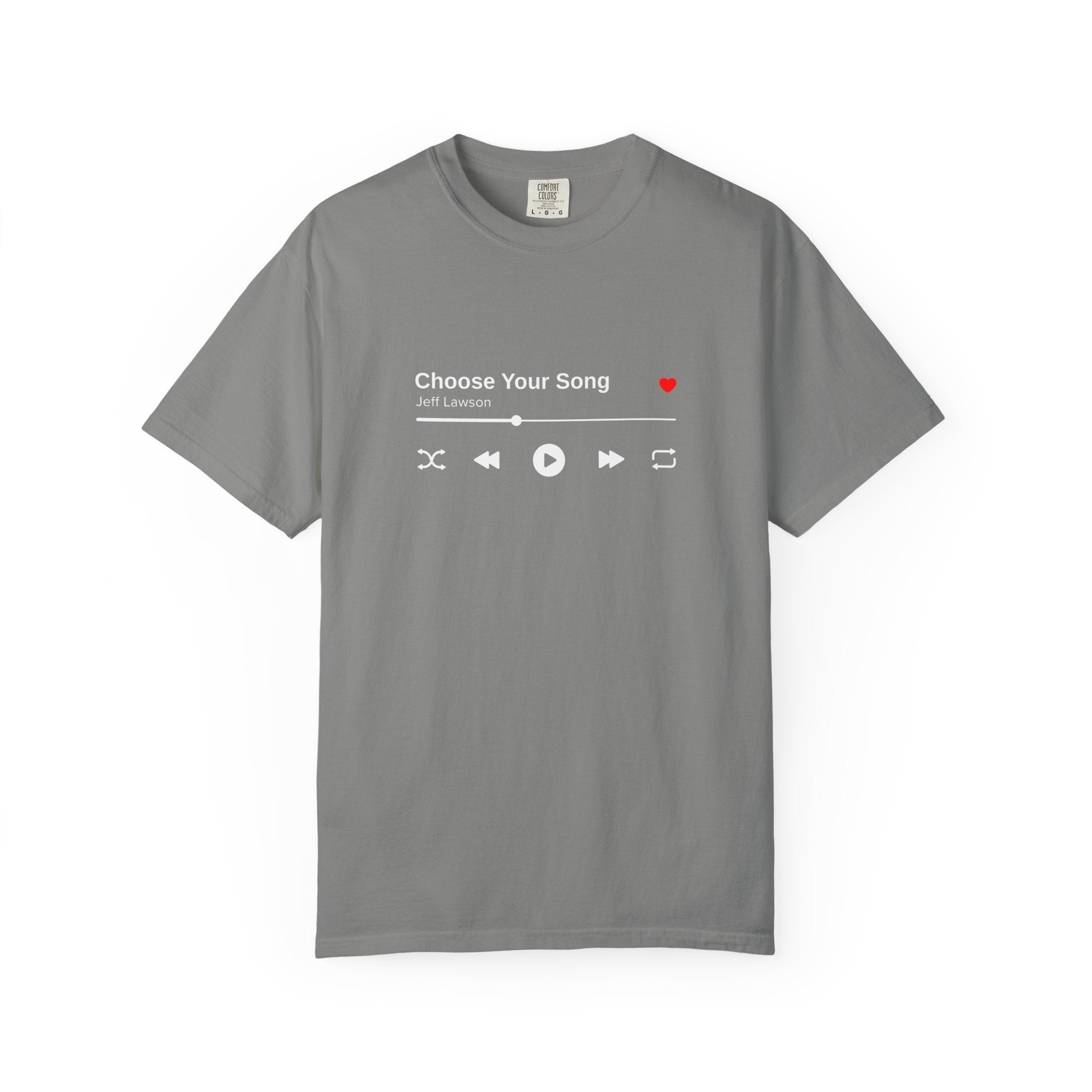 Choose Your Own Song Personalizable T-Shirt