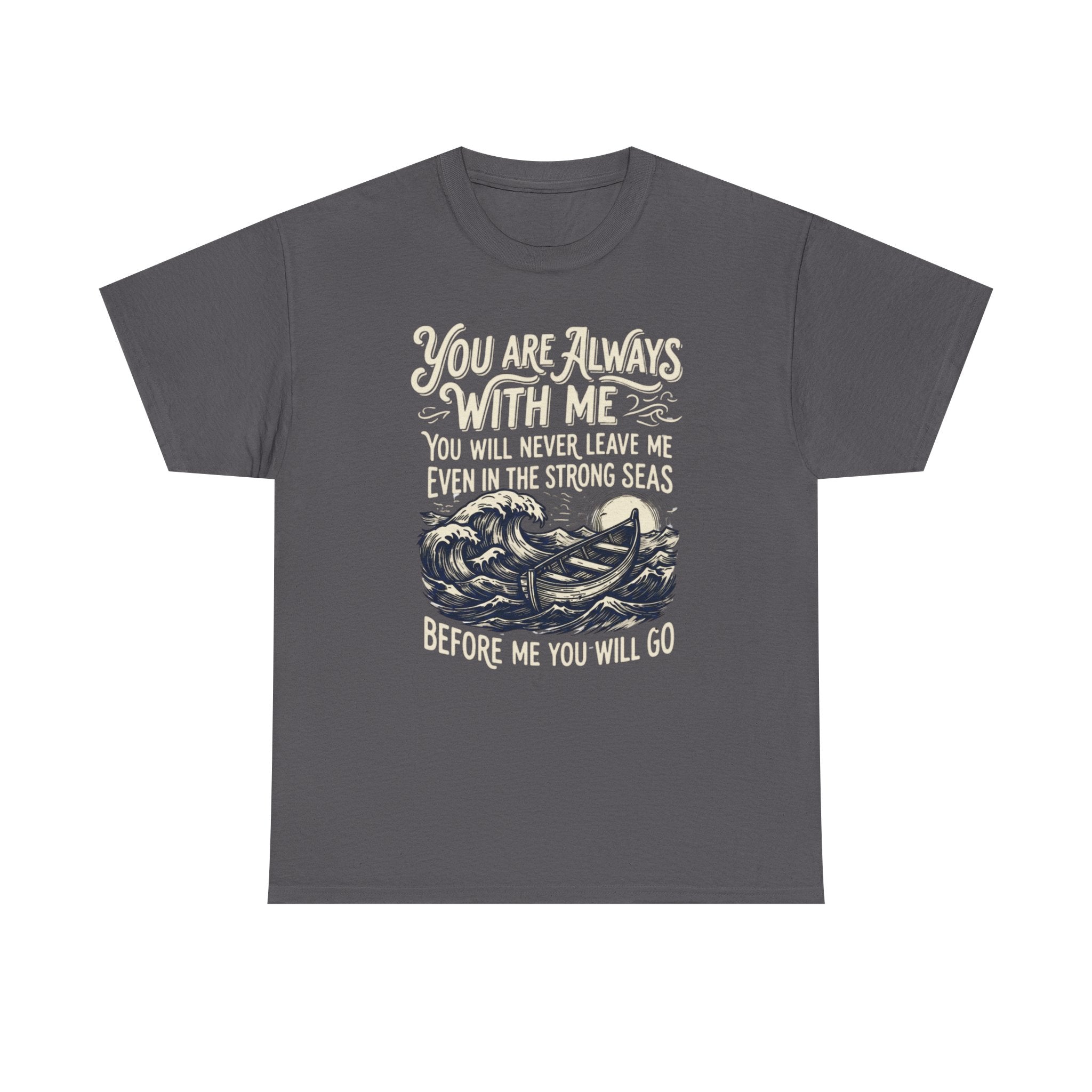 SUDDENLY Lyric T-Shirt - Charcoal