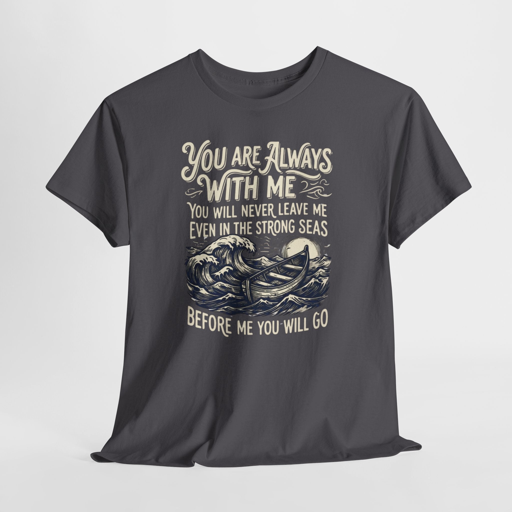 SUDDENLY Lyric T-Shirt - Charcoal