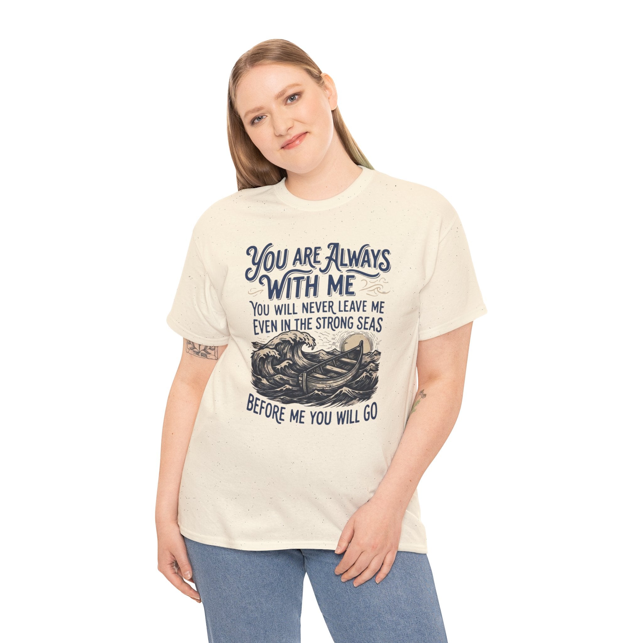 SUDDENLY Lyric T-Shirt - Natural