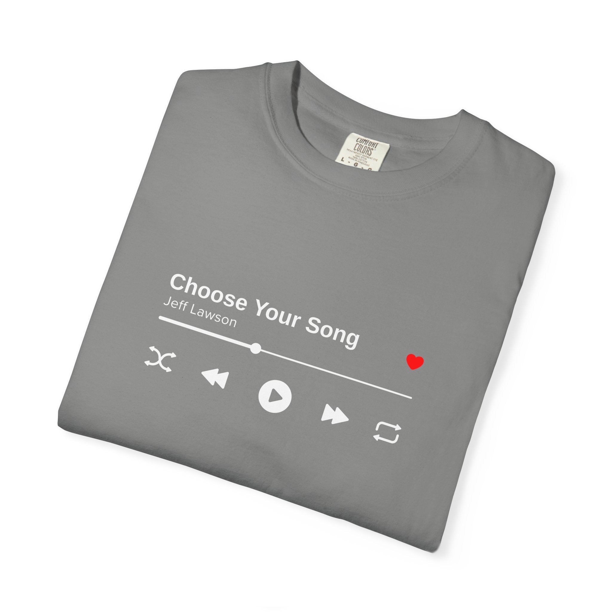 Choose Your Own Song Personalizable T-Shirt