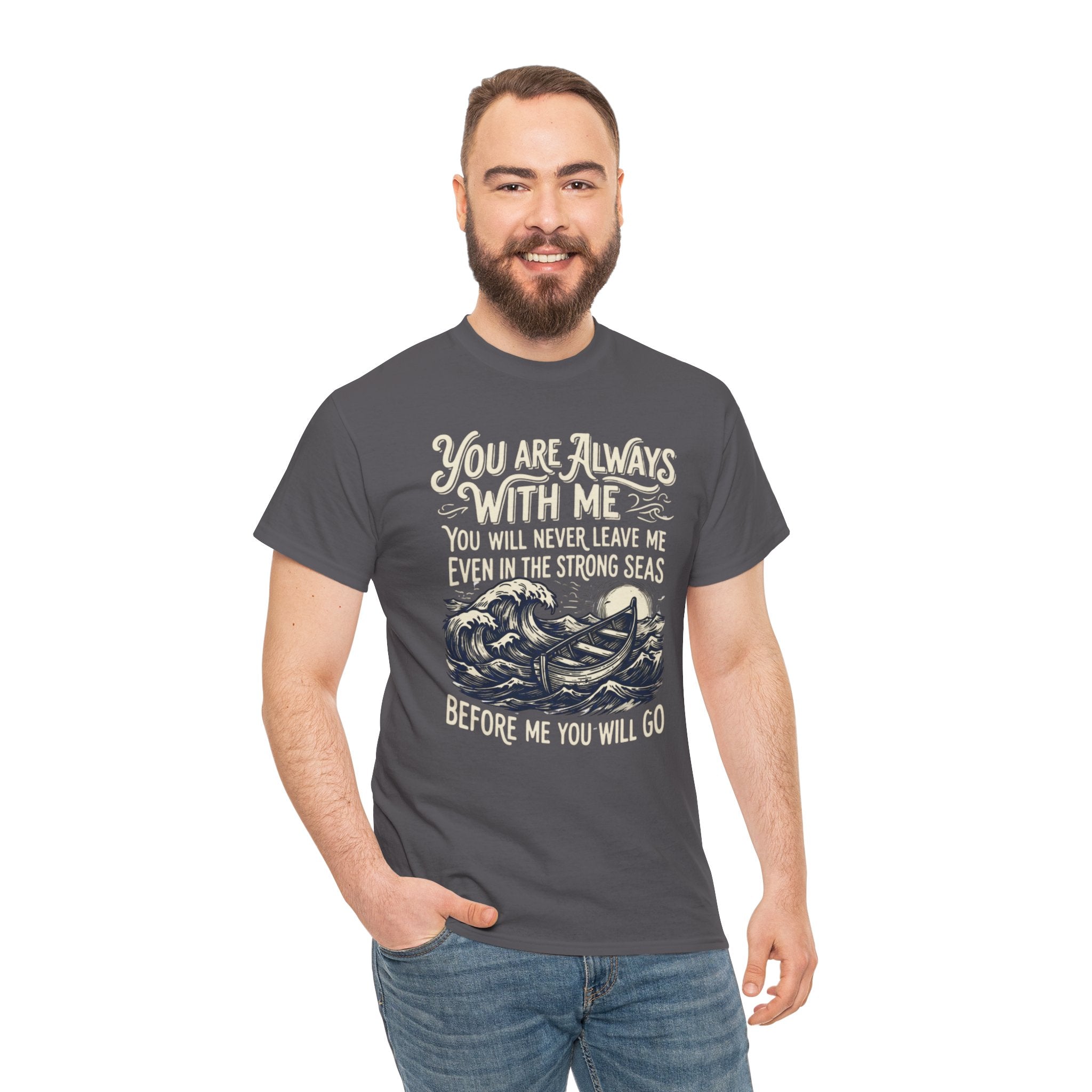 SUDDENLY Lyric T-Shirt - Charcoal